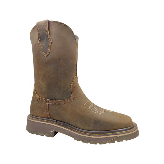 Bota Roper Urbana de piel Padilla M7001 Crazy Tabaco para Hombre - tres cuartos