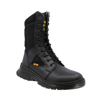 Bota Táctica de piel New Trs 600 Napa Negro para Hombre - tres cuartos