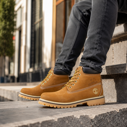 Bota Urbana de piel Afrika 1600 Nobuck Arena para Hombre - estilo de vida