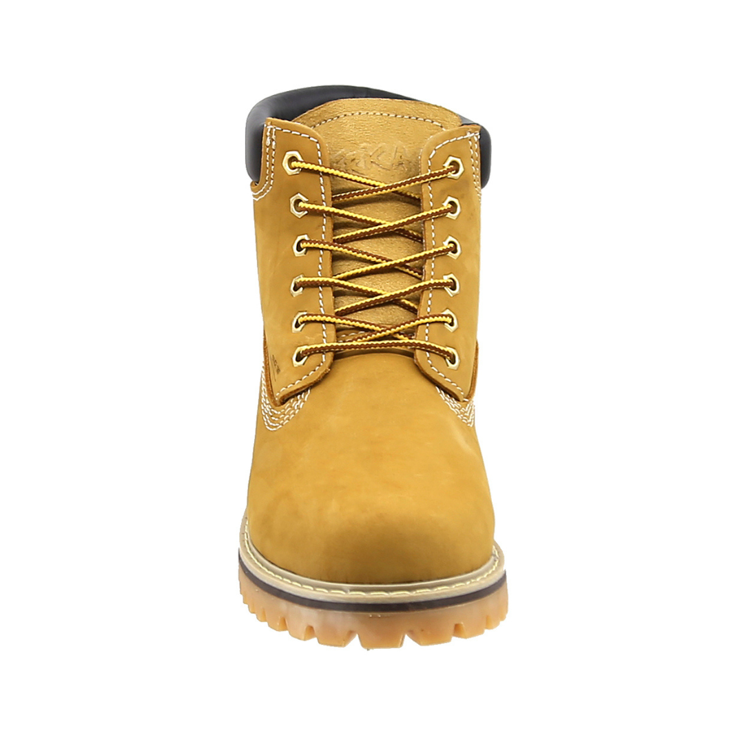 Bota Urbana de piel Afrika 1600 Nobuck Miel para Hombre - frontal