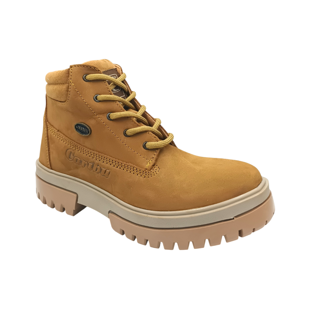 Bota Urbana de piel Caribu 616 Nobuck Cajeta