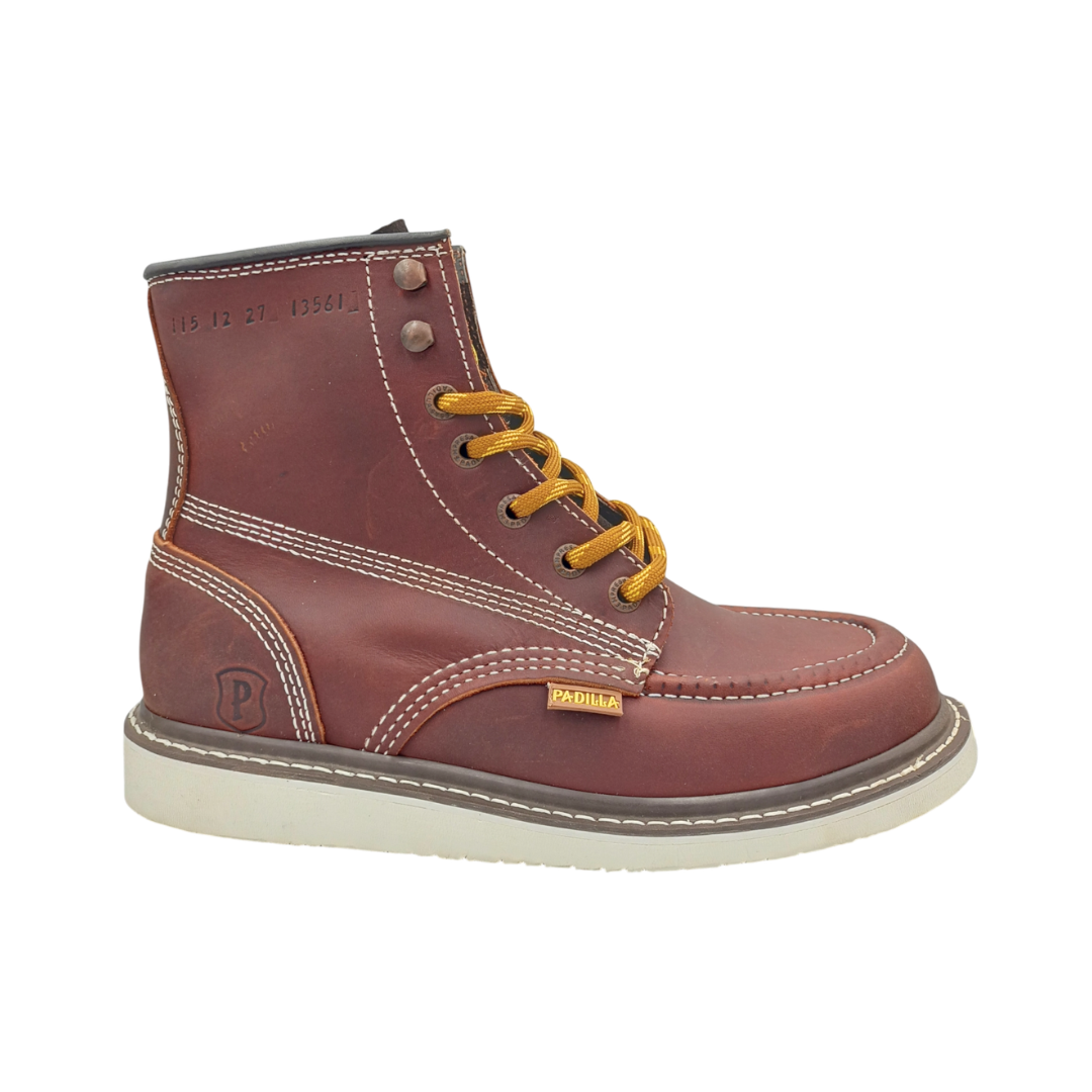 Bota Urbana de piel Padilla A115 Grasso Shedron para Hombre - lateral
