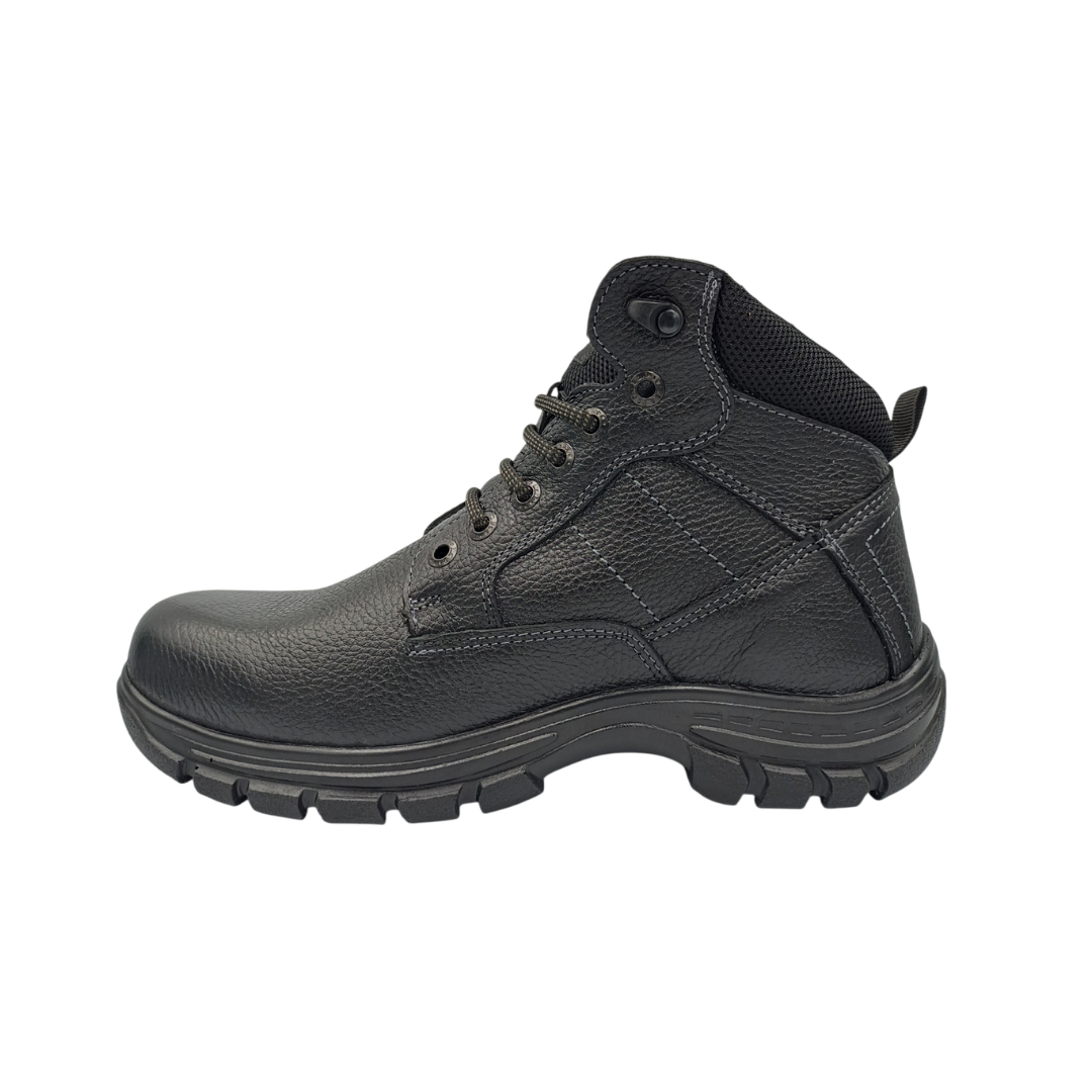 Botín Confort de piel La Pag 021 Flother Negro para Hombre - lateral izquierdo