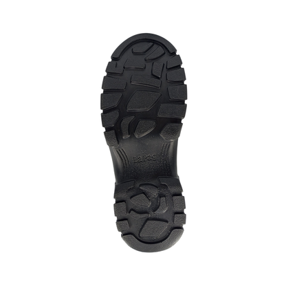 Botín Confort de piel La Pag 021 Flother Negro para Hombre - suela