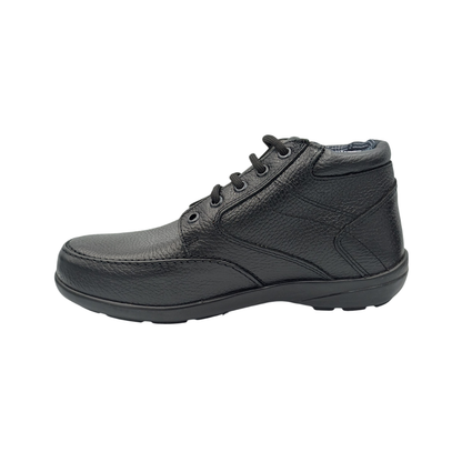 Botín Confort de piel La Pag 856 Flother Negro para Hombre - lateral izquierdo