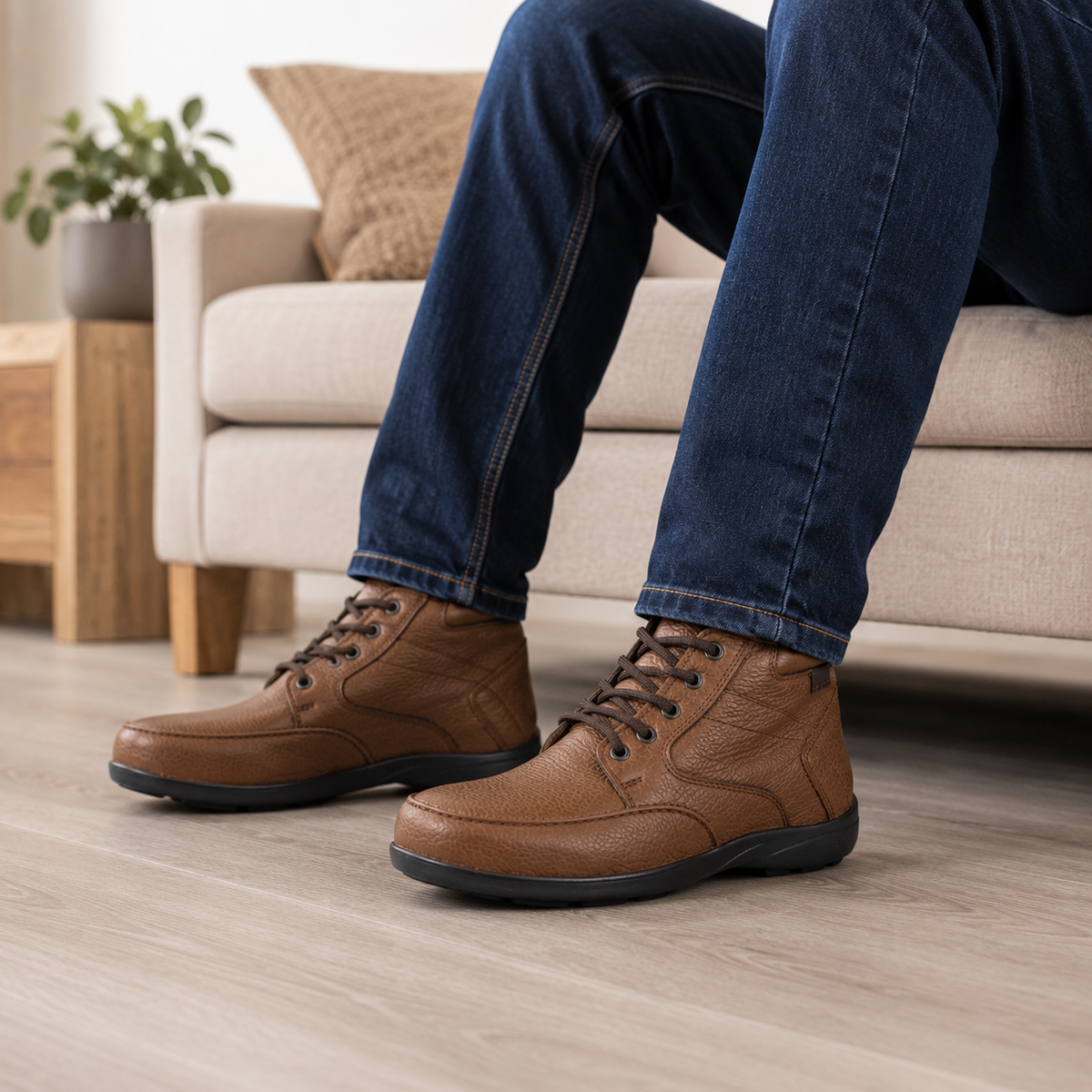 Botín Confort de piel La Pag 856 Flother Shedron para Hombre - estilo de vida