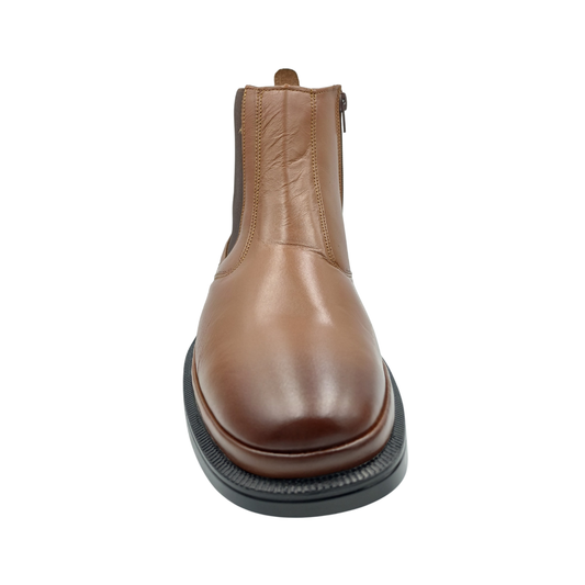 Botín de piel Leugim Confort 36107 Napa Miel para Hombre - frontal