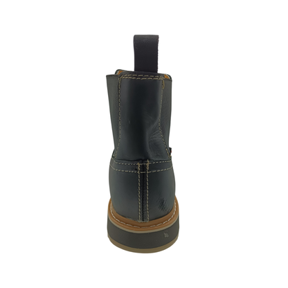 Botín Urbano de piel Ommy 1219 Napa Negro para Hombre - atras