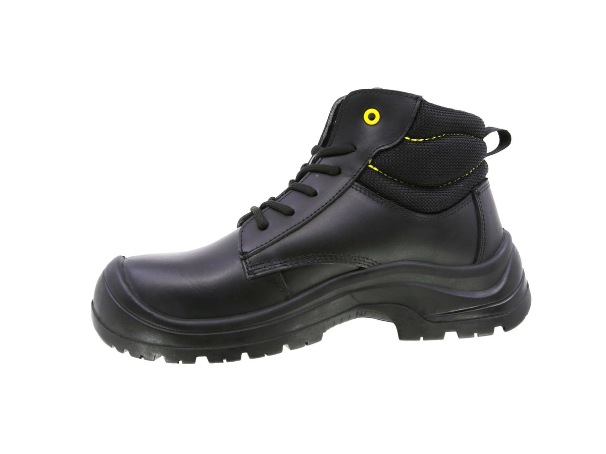Bota Industrial Dielectrica de piel con puntera de protección Triples Pro 621 Negro
