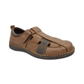 Huarache Confort de piel Vandana 366 Dakota Miel