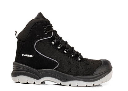 Bota Industrial Dielectrica textil con puntera de protección Caribu 317 Gris