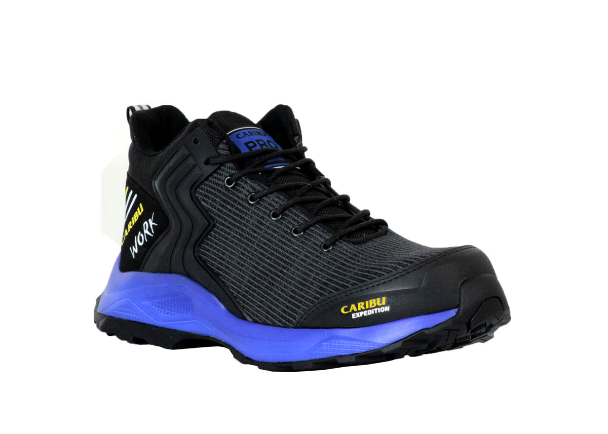 Tenis Industrial Dielectrica textil con puntera de protección Caribu 354 Azul