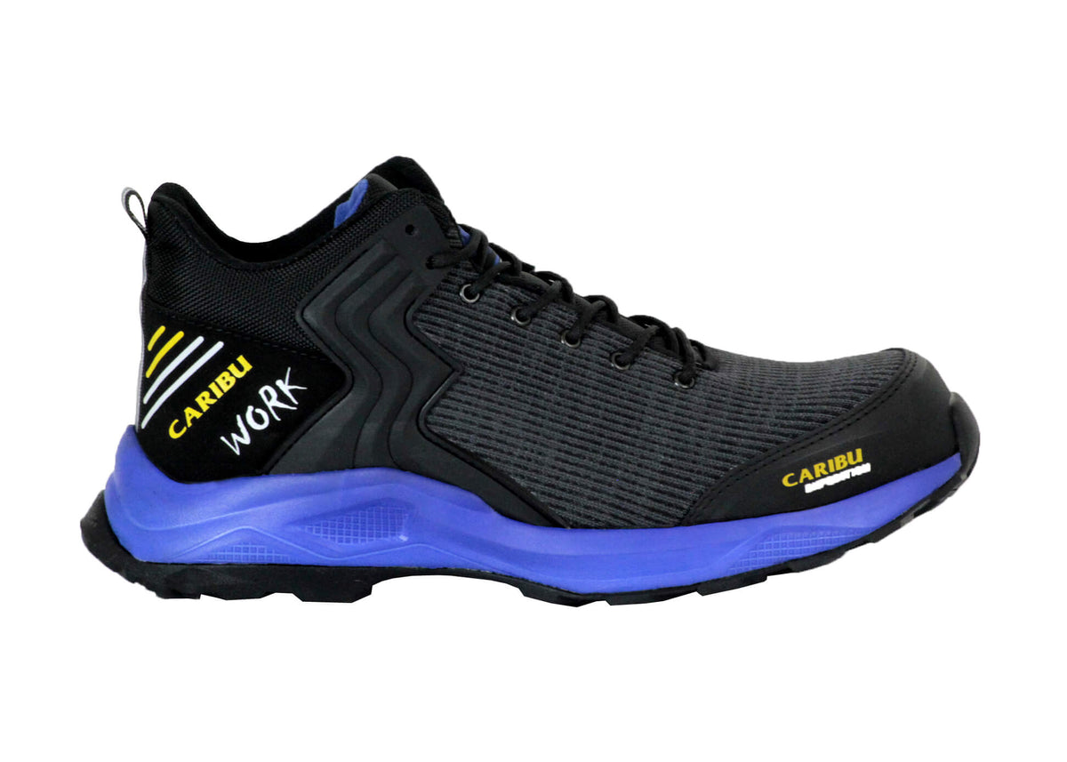 Tenis Industrial Dielectrica textil con puntera de protección Caribu 354 Azul