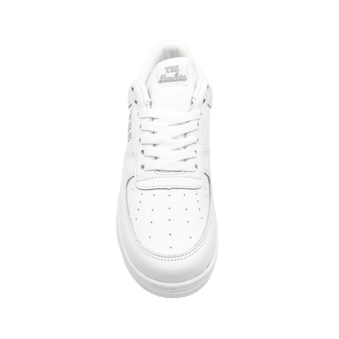 Tenis de piel Trs Sneakers 7243 Blanco Total para Hombre - frontal