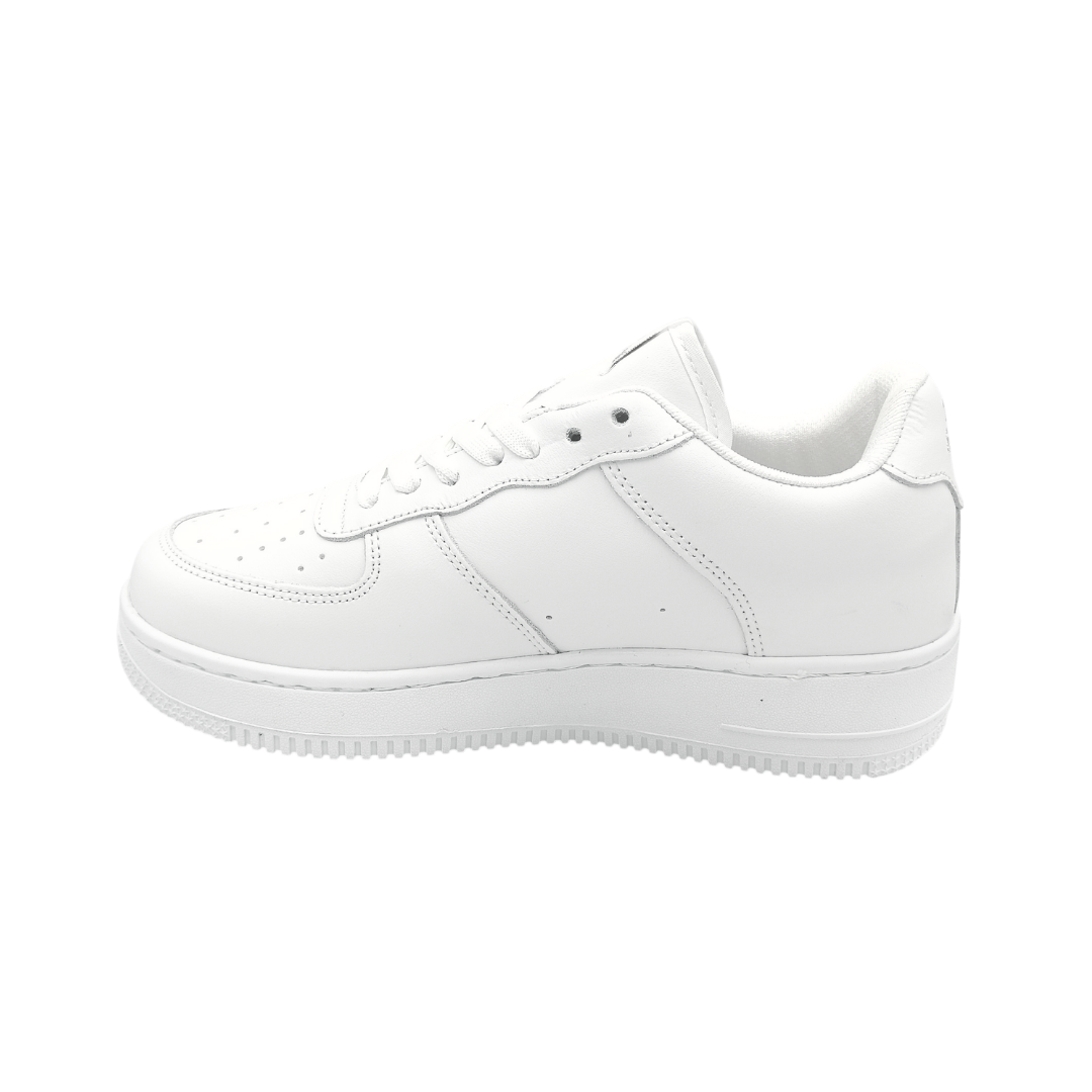 Tenis de piel Trs Sneakers 7243 Blanco Total para Hombre - lateral izquierdo