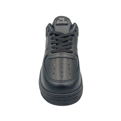 Tenis de piel Trs Sneakers 7243 Negro Total para Hombre - frontal
