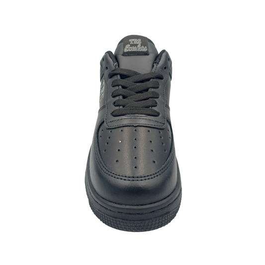 Tenis de piel Trs Sneakers 7243 Negro Total para Hombre - frontal
