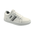 Tenis de piel Trs Sneakers 7300 Blanco Gris