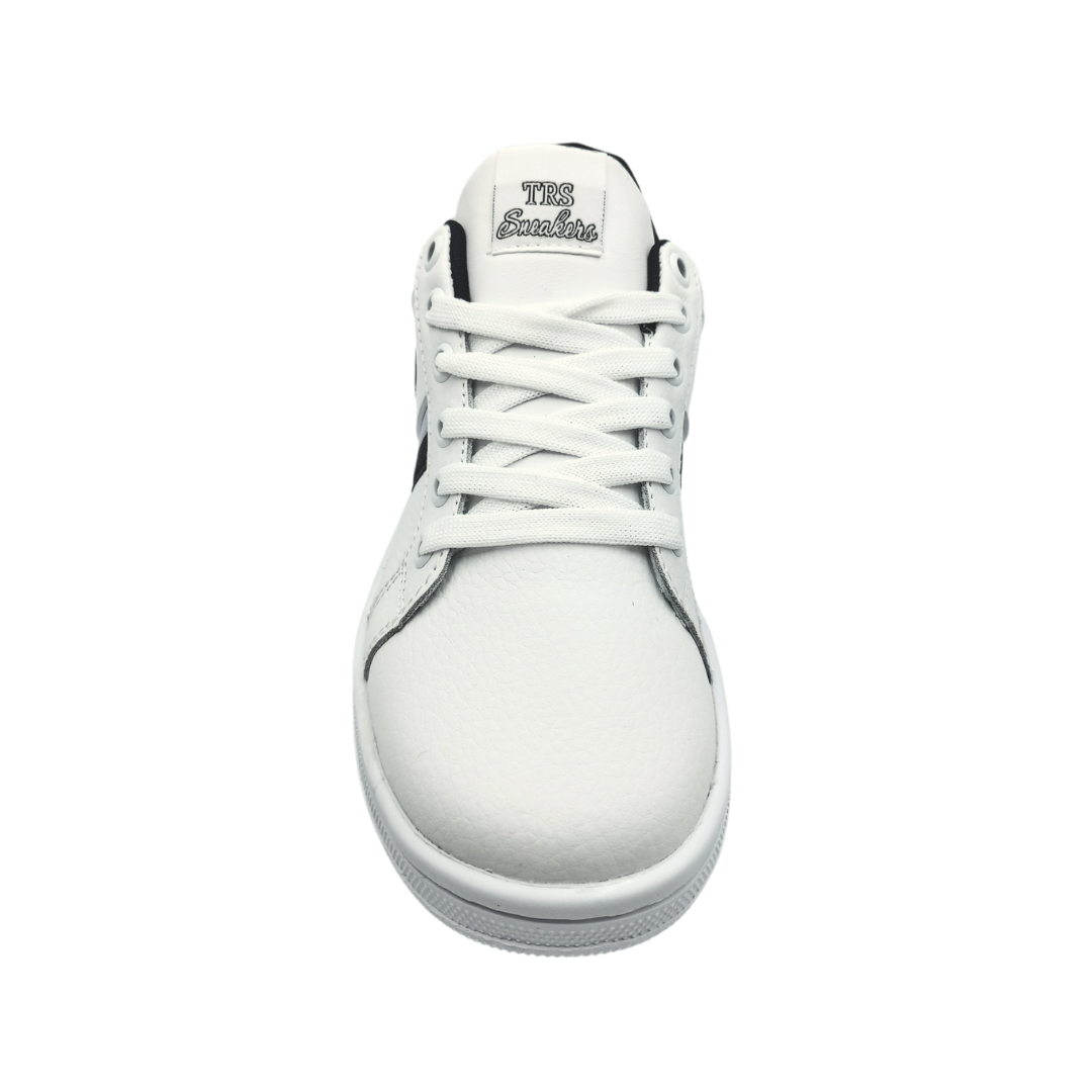 Tenis de piel Trs Sneakers 7300 Blanco Marino para Hombre - frontal