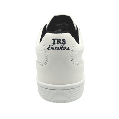 Tenis de piel Trs Sneakers 7300 Blanco Marino para Hombre - atrás