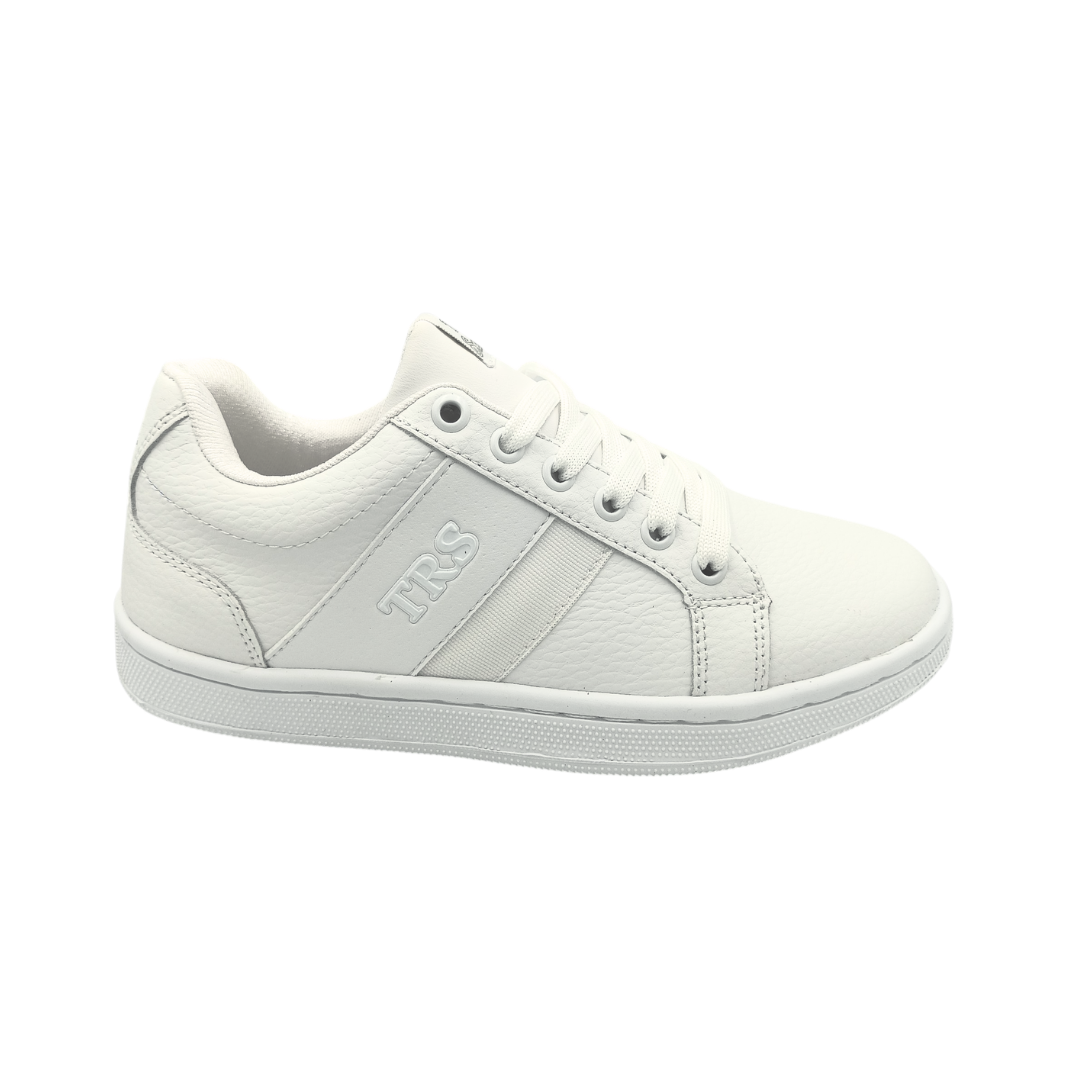 Tenis de piel Trs Sneakers 7300 Blanco Total para Hombre - lateral