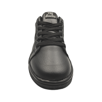 Tenis de piel Trs Sneakers 7300 Negro Total para Hombre - frontal