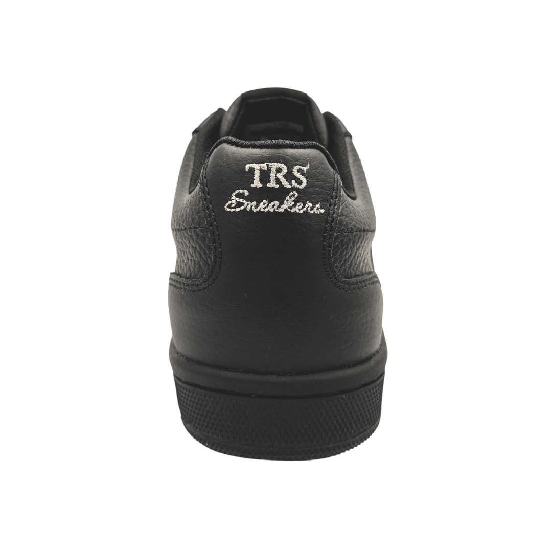 Tenis de piel Trs Sneakers 7300 Negro Total para Hombre - atrás