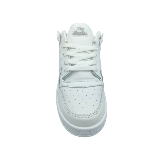 Tenis de piel Trs Sneakers 7373 Blanco Cielo para Mujer - frontal