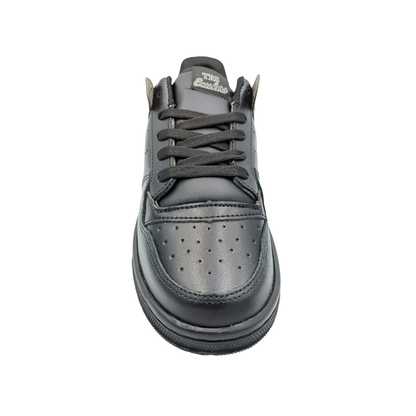 Tenis de piel Trs Sneakers 7373 Negro Total para Hombre - frontal