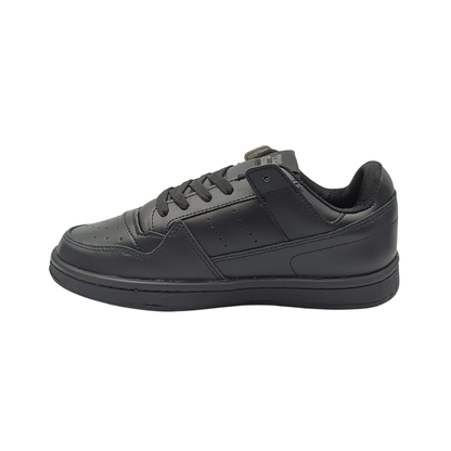 Tenis de piel Trs Sneakers 7373 Negro Total para Hombre - lateral izquierdo