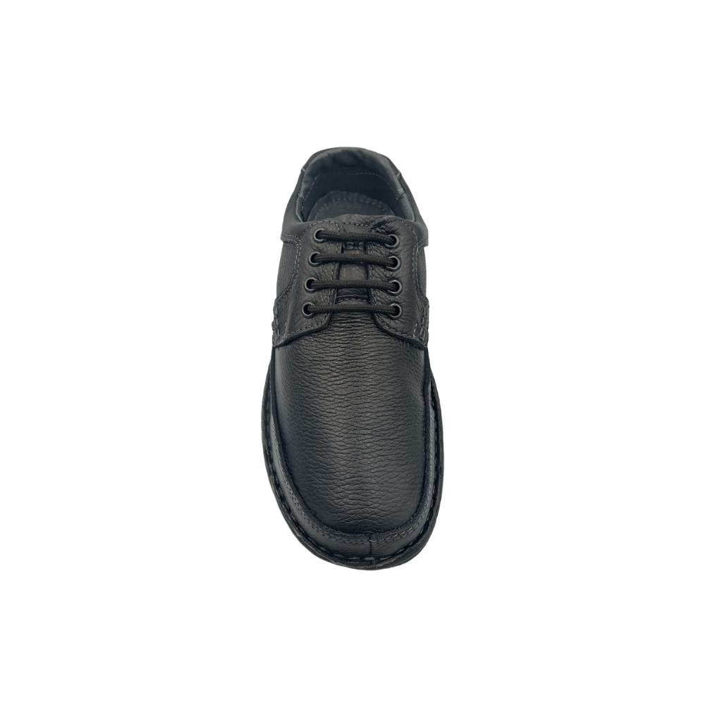 Zapato Confort de piel Vandana 311 Dakota Negro para Hombre - frontal