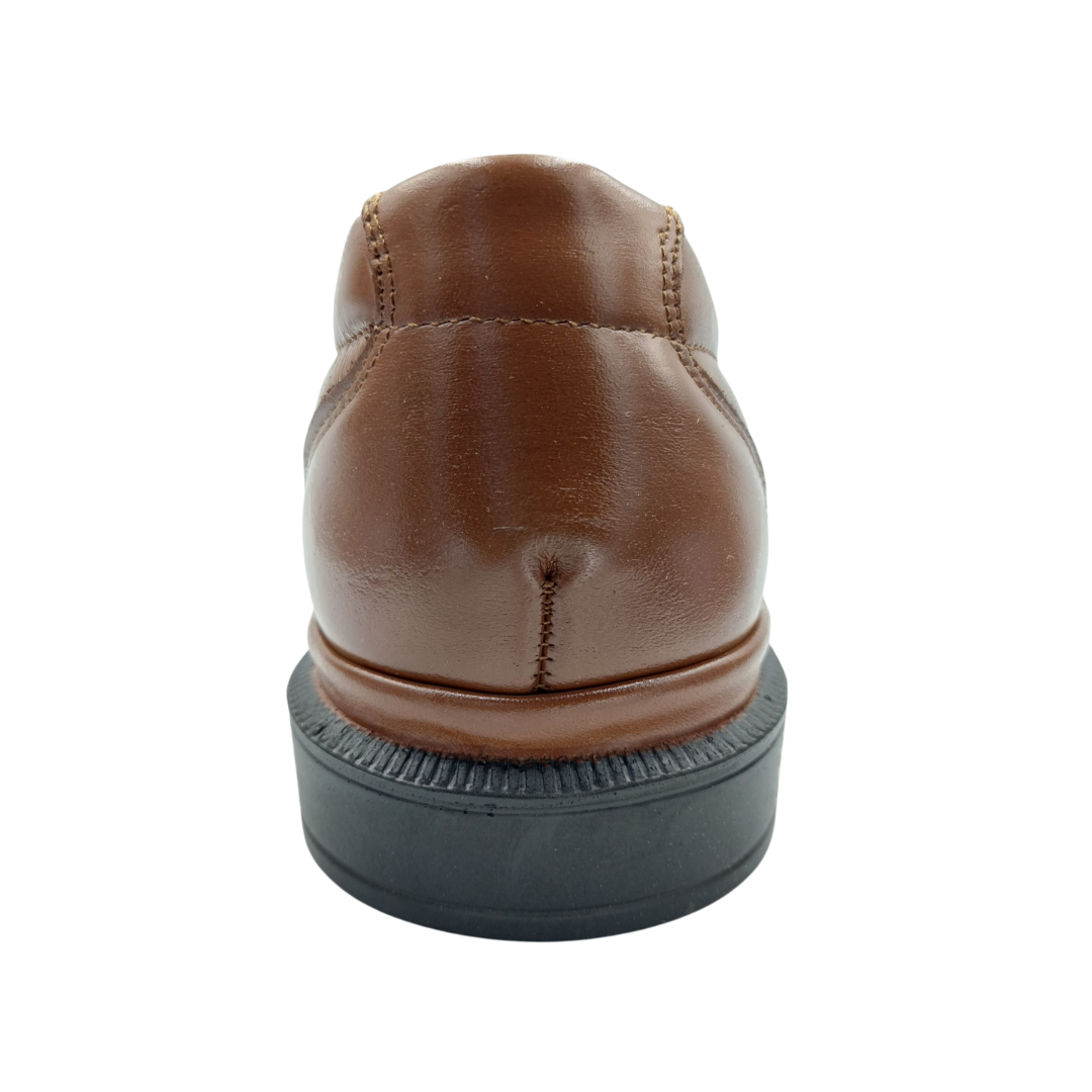Zapato de piel Leugim Confort 36100 Napa Miel para Hombre - atrás